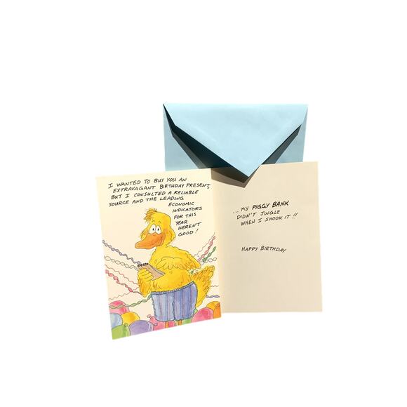 41 New Funny Vintage Characters Birthday Getting Older Greeting Cards Envelopes - Picture 3 of 9